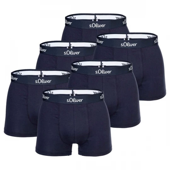 Obrázek produktu s.Oliver Boxerky  noční modrá / bílá