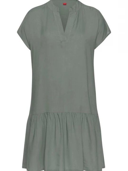 Obrázek produktu s.Oliver Letní šaty tmavě zelená