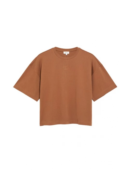 Obrázek produktu s.Oliver Oversized tričko karamelová