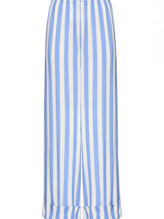 Obrázek produktu s.Oliver Pyžamové kalhoty modrá / offwhite