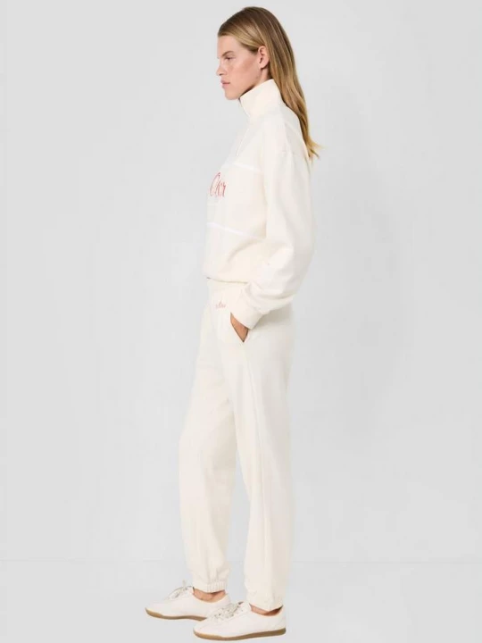 Obrázek produktu s.Oliver x Heidi Klum: Joggingové kalhoty s logem krémová