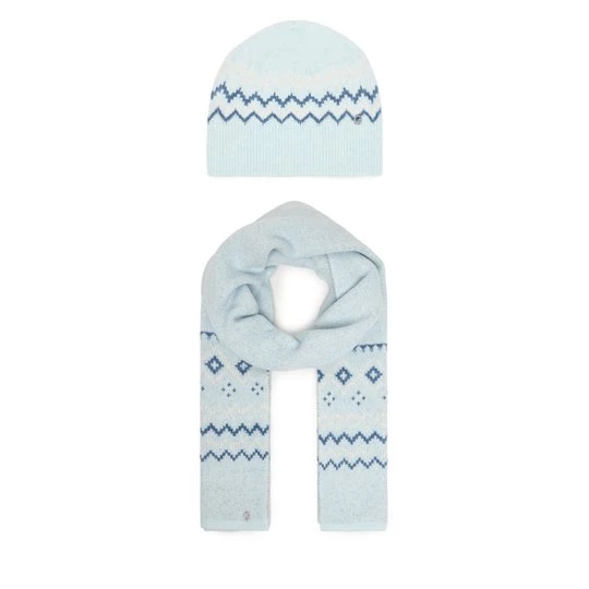 Obrázek produktu Sada čepice a šál Guess W5PZ18 Z3LQ0 Modrá