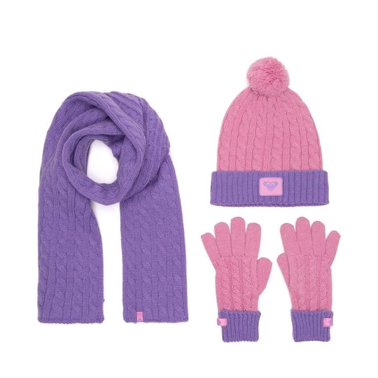 Obrázek produktu Sada čepice, šála a rukavice Roxy RX-KF-001-AW24 Fialová