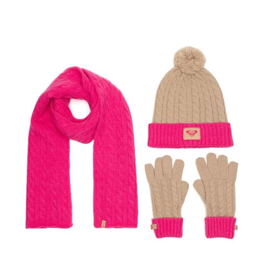 Obrázek produktu Sada čepice, šála a rukavice Roxy RX-KF-001-AW24 Růžová