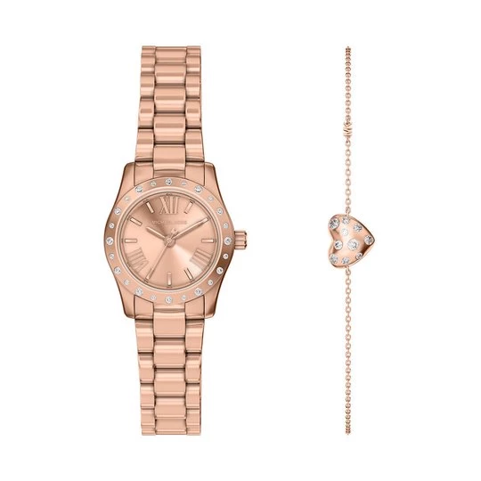 Obrázek produktu Sada hodinek a náramek Michael Kors Lexington Set MK4994SET Růžová