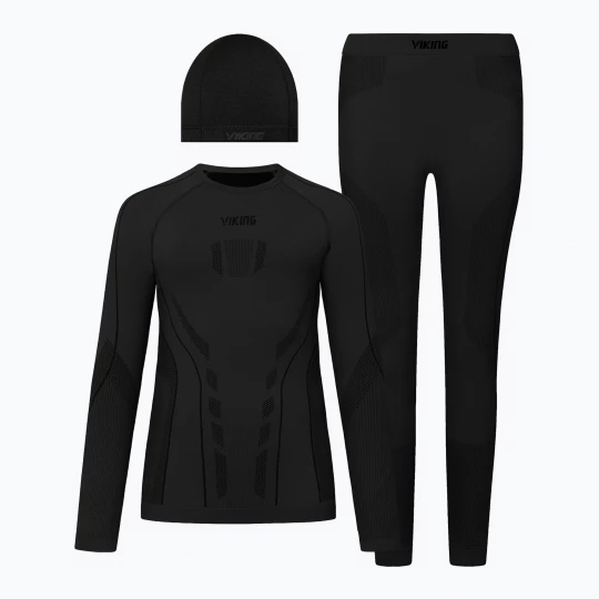 Obrázek produktu Sada termoprádla pro děti Viking Football Riko 2.0 Base Layer black