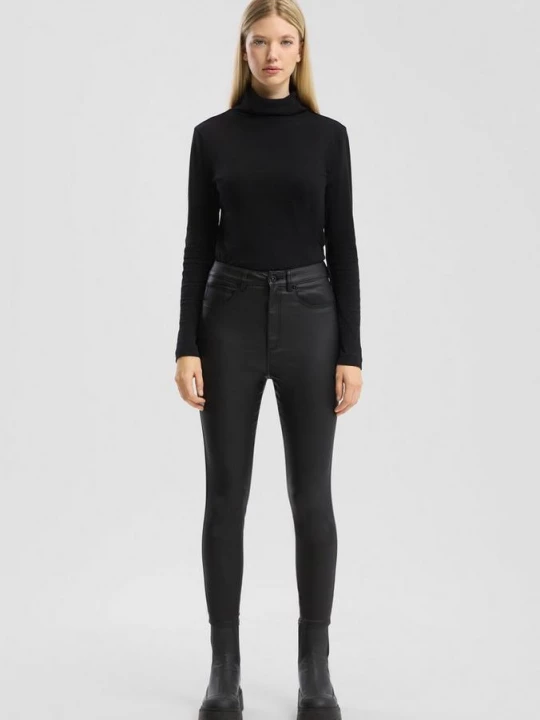 Obrázek produktu Sadie / Skinny Fit / High Rise / Skinny Leg / Kotníková délka s potahem QS černá