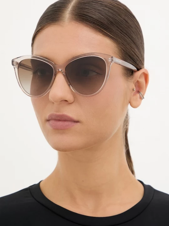 Obrázek produktu Saint Laurent sluneční brýle „kočičí oči“ dámské béžová