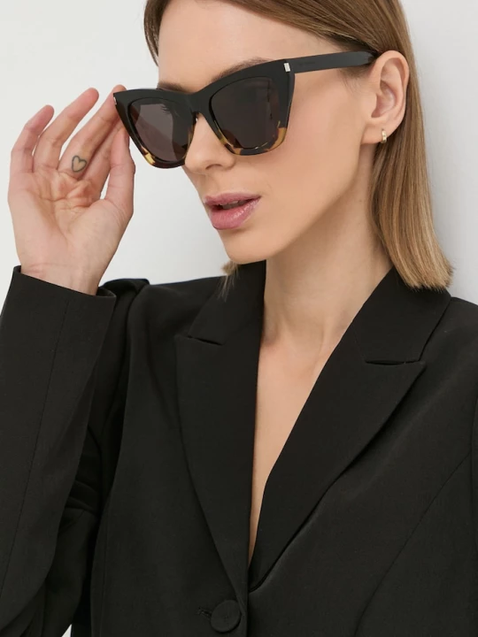 Obrázek produktu Saint Laurent Sluneční brýle Saint Laurent KATE hnědá