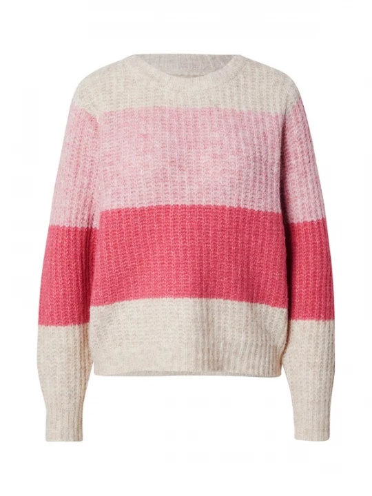Obrázek produktu SAINT TROPEZ Svetr béžová / pink / růžová