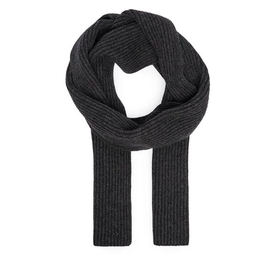 Obrázek produktu Šál Calvin Klein Ck Metal Wool Rib Scarf LV04D8056G Šedá