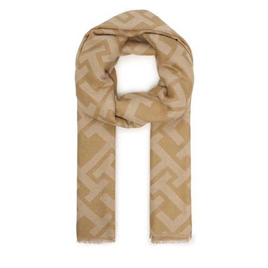 Obrázek produktu Šál Tommy Hilfiger Th Monogram Heavy Scarf AW0AW18051 Béžová