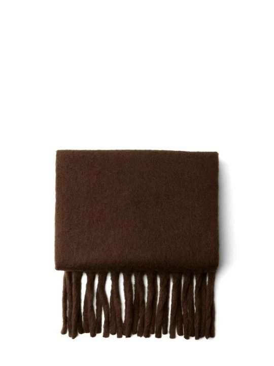 Obrázek produktu Šála Bershka tmavě hnědá