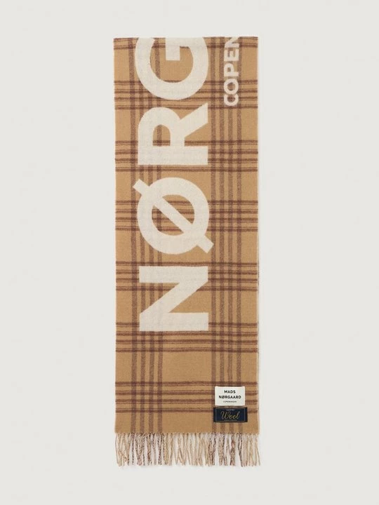 Obrázek produktu Šála Mads Nørgaard hnědá