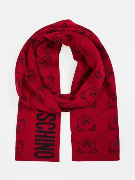 Obrázek produktu Šála MOSCHINO tmavě červená