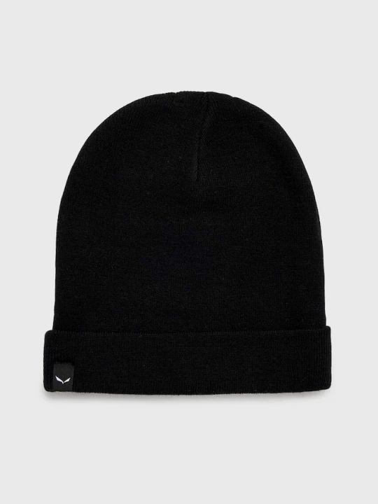 Obrázek produktu Salewa pletená čepice s vlnou Puez Marino Beanie černá