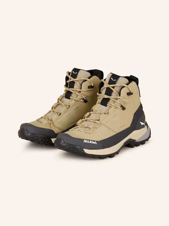 Obrázek produktu Salewa Turistické Boty Puez Leather Mid Ptx béžová / černá
