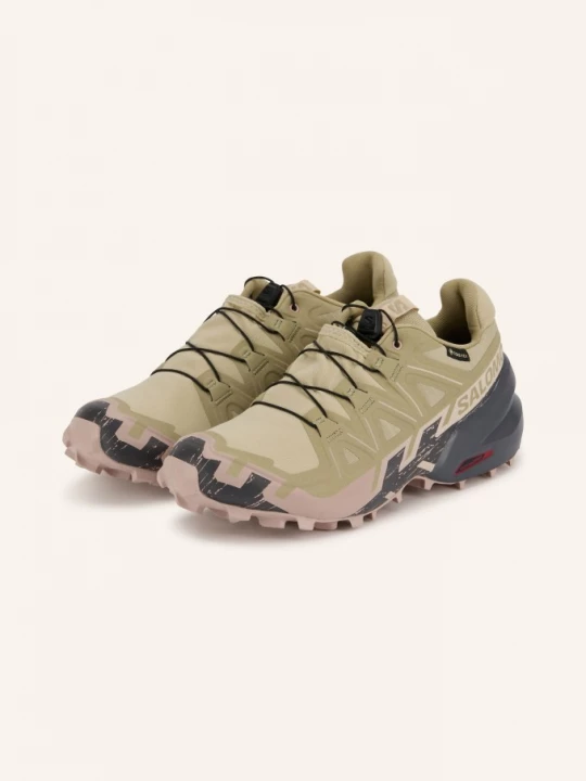Obrázek produktu Salomon Běžecké Trailové Boty Speedcross 6 Gtx béžová / světle růžová / tmavě šedá