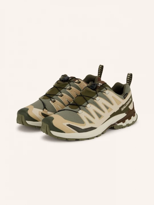 Obrázek produktu Salomon Běžecké Trailové Boty Xa Pro 3d v9 Gtx béžová / khaki / světle zelená