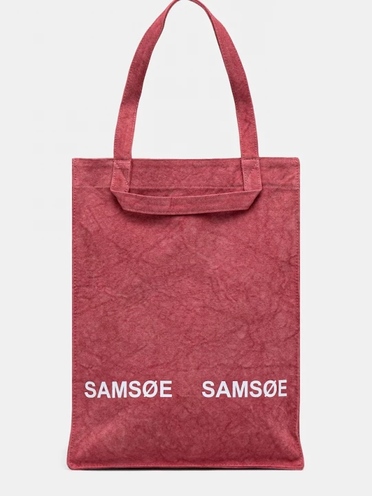 Obrázek produktu Samsoe Samsoe Bavlněná kabelka Samsoe Samsoe SALUCCA Samsøe Samsøe růžová