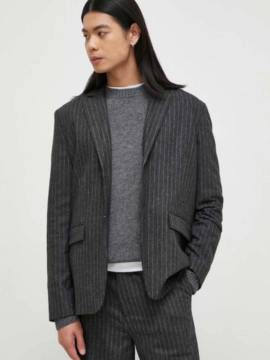 Obrázek produktu Samsoe Samsoe Blazer s příměsí vlny CHO Samsøe Samsøe