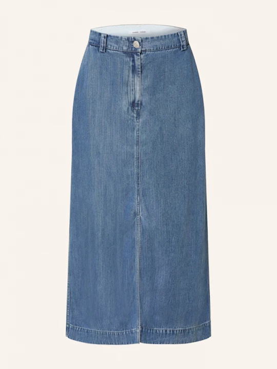 Obrázek produktu Samsøe Samsøe Džínová Sukně Satoves clr002201 medium denim blue