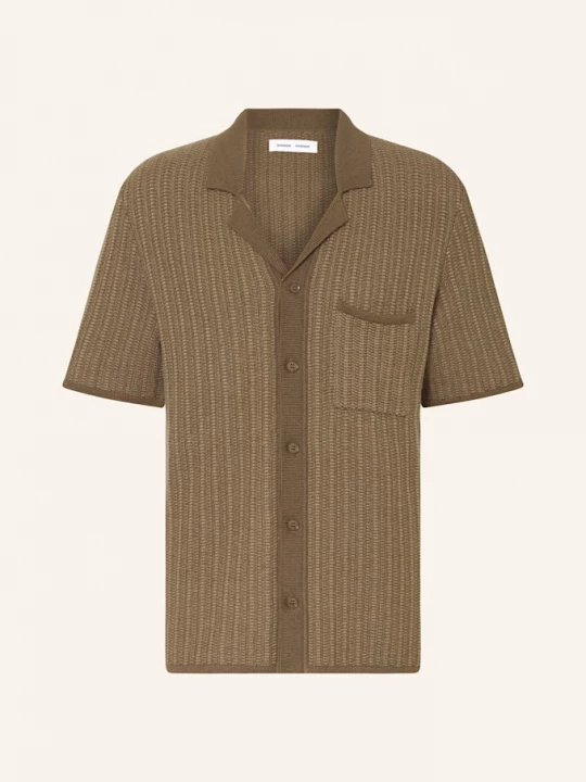 Obrázek produktu Samsøe Samsøe Košile Resort Sarhys Comfort Fit khaki