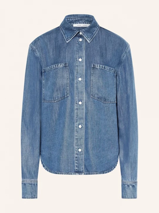 Obrázek produktu Samsøe Samsøe Košilová Halenka Sabexy clr002201 medium denim blue