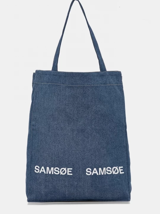 Obrázek produktu Samsoe Samsoe taška džínová SALUCA Samsøe Samsøe modrá
