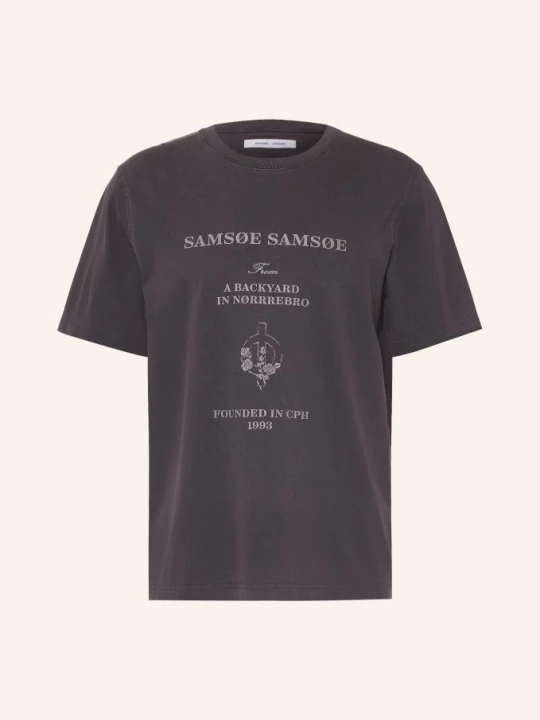 Obrázek produktu Samsøe Samsøe Tričko Sathomas tmavě šedá