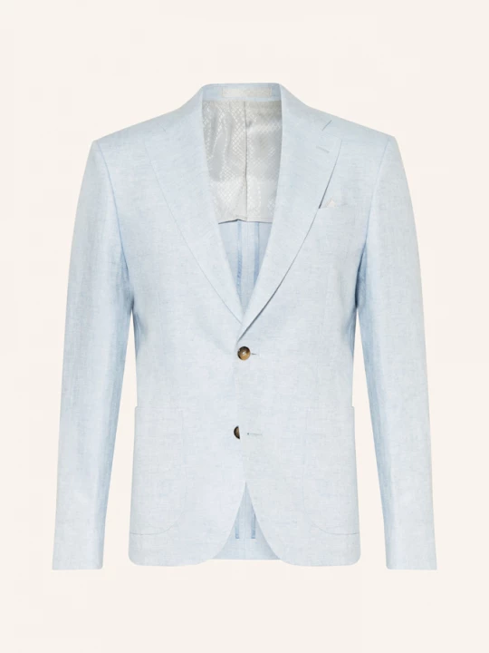 Obrázek produktu Sand Copenhagen Lněné Oblekové Sako Sherman Napoli Classic Fit 500 hellblau