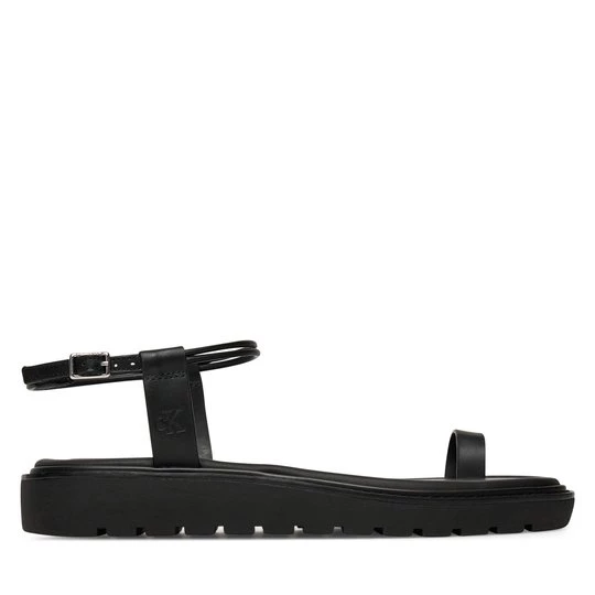Obrázek produktu Sandály Calvin Klein Jeans Rope Toe Post Sandal Lth Mg YW0YW01893 Černá