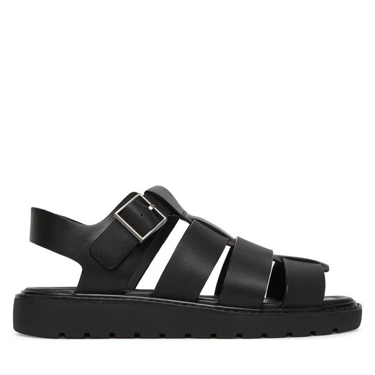 Obrázek produktu Sandály Calvin Klein Sq Molded Sndl Fisher Lth HW0HW02870 Černá