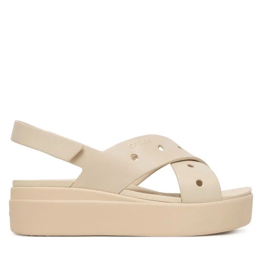 Obrázek produktu Sandály Crocs Brooklyn 4U Cross Strap Sandal 212254 Béžová