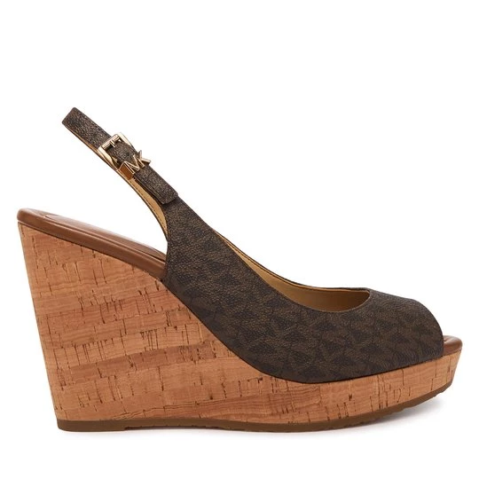 Obrázek produktu Sandály MICHAEL Michael Kors Rosie Wedge 40S6RSHS1B Hnědá