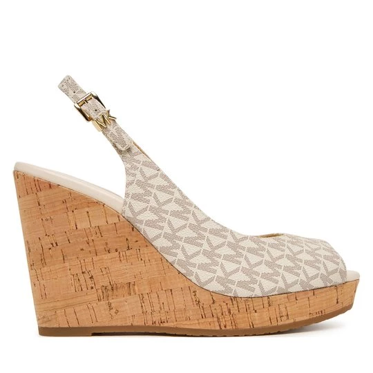 Obrázek produktu Sandály MICHAEL Michael Kors Rosie Wedge 40S6RSHS1B Krémová
