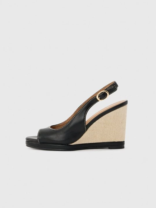 Obrázek produktu Sandály na klínu Anna Field By Zalando černá