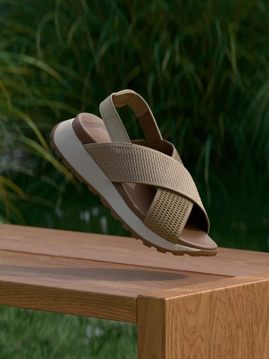 Obrázek produktu Sandály na klínu Anna Field Wide Fit By Zalando béžová