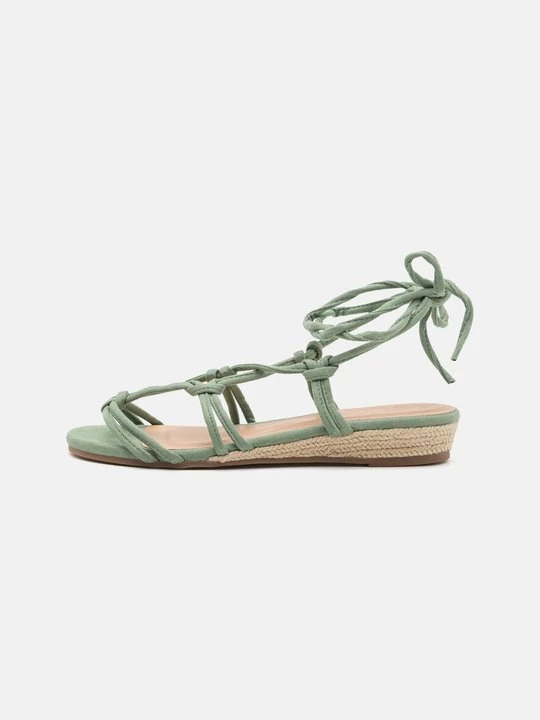 Obrázek produktu Sandály na klínu Anna Field Wide Fit By Zalando zelená
