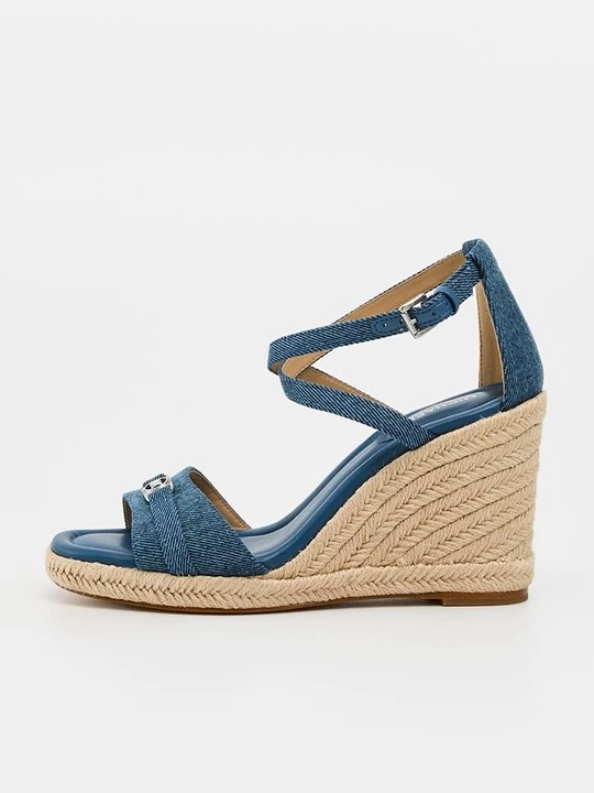 Obrázek produktu Sandály na klínu Michael Kors modrý denim