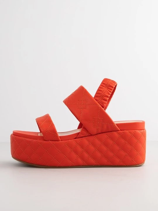 Obrázek produktu Sandály na klínu Pollini červená