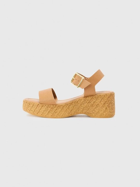 Obrázek produktu Sandály na klínu Steve Madden světle hnědá