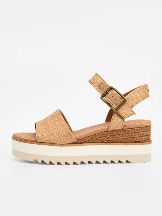 Obrázek produktu Sandály na klínu Toms hnědá