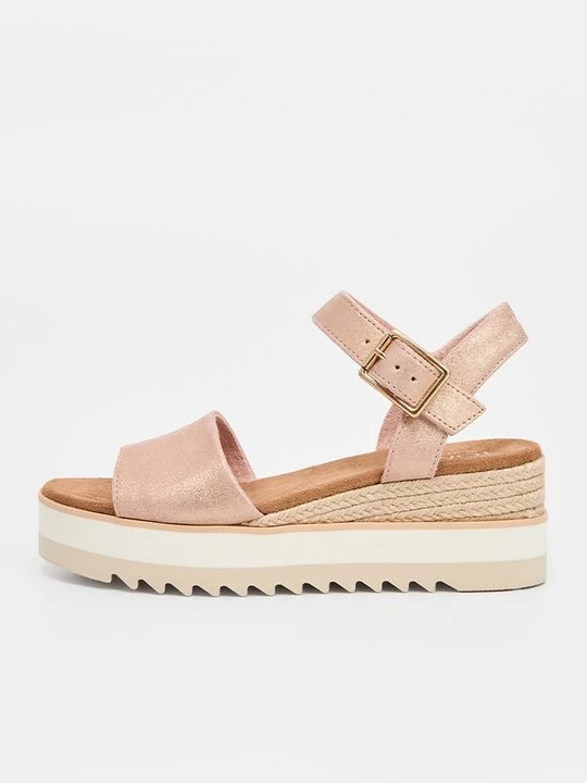 Obrázek produktu Sandály na klínu Toms růžová