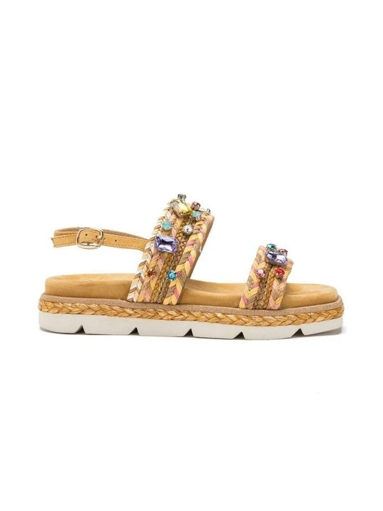 Obrázek produktu Sandály na platformě Alma en Pena hořčicově žlutá