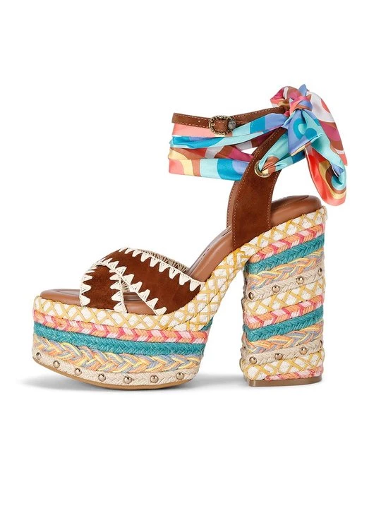 Obrázek produktu Sandály na platformě Kurt Geiger hnědá