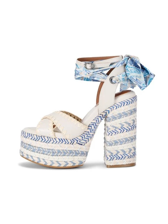Obrázek produktu Sandály na platformě Kurt Geiger melírovaná tmavě modrá