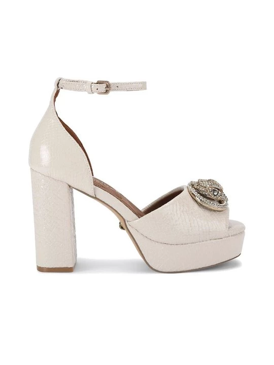 Obrázek produktu Sandály na platformě Kurt Geiger světle růžová