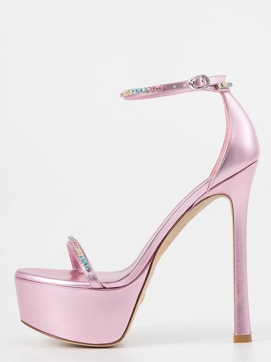 Obrázek produktu Sandály na platformě Stuart Weitzman růžová