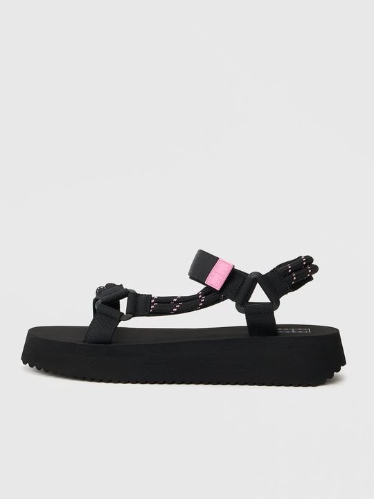 Obrázek produktu Sandály na platformě Tommy Jeans černá